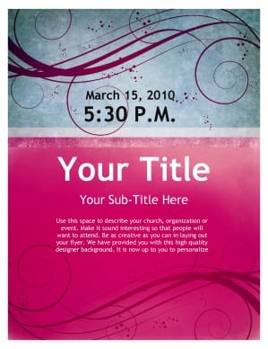 Valentines Day Flyer