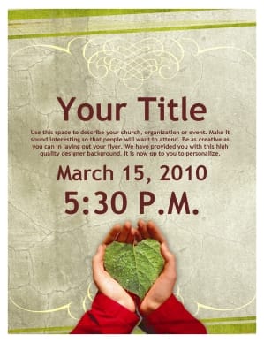 Charity Flyer
