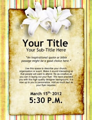 Easter Flyers