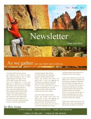 Camp Church Newsletter