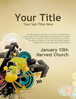 Direction Church Flyer Templates