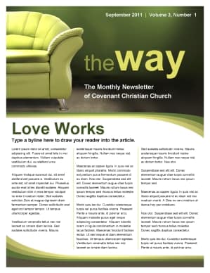 No Stress Church Newsletter