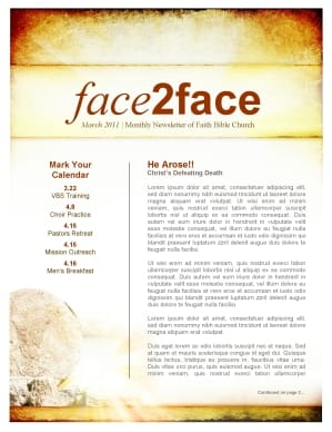 Resurrection Church Newsletter