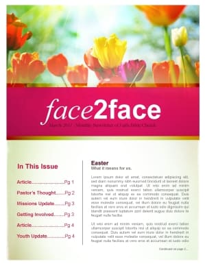 Flowers Church Newsletter