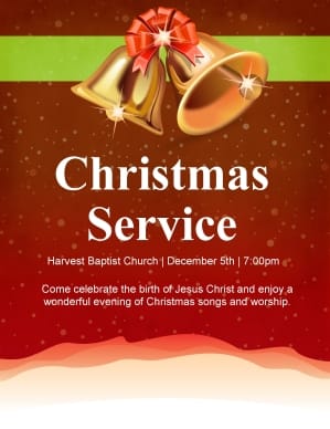 Jingle Bells Flyer Templates