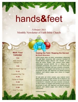Merry Christmas Newsletter
