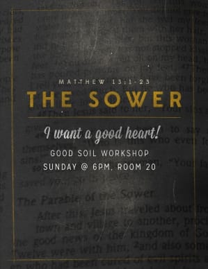 The Sower Ministry Flyer