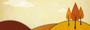 Fall Trees Website Banner