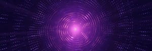 Purple Circle Web Banner