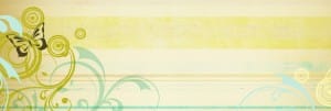 Spring Deco Website Banner