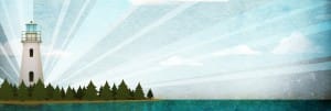 Lighthouse Website Banner Design