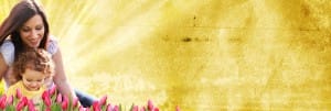 Mom and Child Web Banner