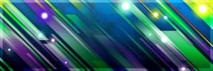 Colorful Stripes Website Sidebar