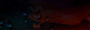 Water Drops Website Banner