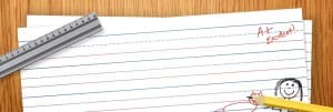 Back to School Starting the Year Off Right Christian Website Banner