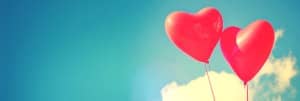 Celebrating Love Valentine's Day Church Website Banner