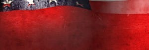 Memorial Day Flag Website Banner