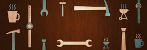 Father's Day Tools and Gear Church Website Banner