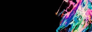 Please Silence Your Phone Color Splash Church Website Banner