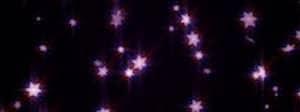 Snow on Purple Christian Multiscreen Motion Loop
