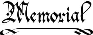 Engraved Memorial Title