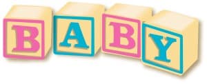 Wooden Baby Blocks