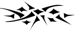 Contemporary Crown of Thorns Symbol