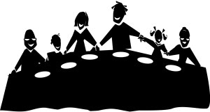 Festive Dinner Graphic