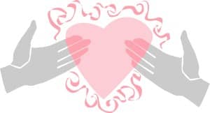 Fancy Heart in Hands