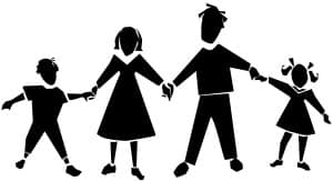 Family Holding Hands