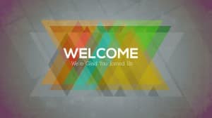 Welcome Slide Church Service Still
