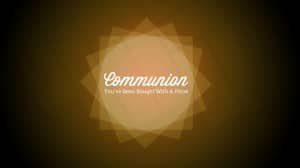 Communion Church Service Stills