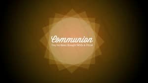 Communion Church Service Stills
