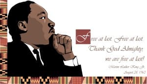Free At Last MLK Clipart