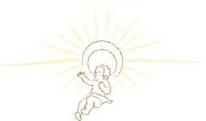 Child with Shining Halo