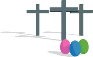 Easter Eggs and Crosses