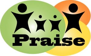 Colorful Silhouette Praisers