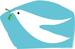 Noah's Ark Dove with Olive Branch