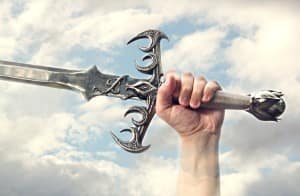 Christian Warfare Religious Stock Photos