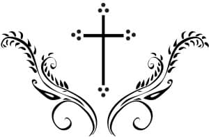 Graceful Cross Clipart