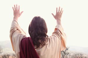Jesus' Hands Religious Stock Photos