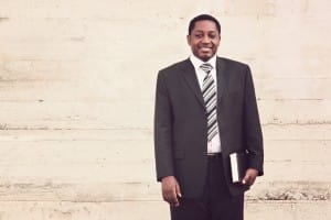Man of Faith Christian Stock Image