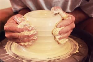 Molded In HIs Image Church Stock Photos