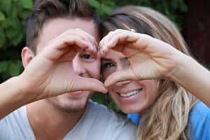 Falling in Love Christian Stock Images