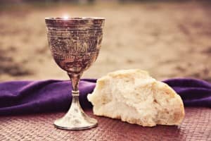 Lord's Supper Church Stock Photos