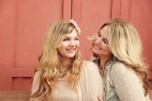 Mother and Daughter Mother's Day Christian Stock Photos