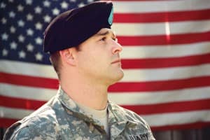 Support the USA Religious Stock Image