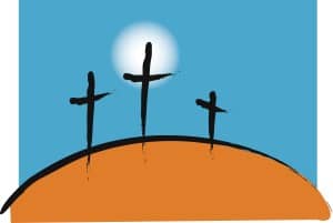 Symbolic Calvary Crosses