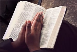 Praying Hands Christian Stock Image