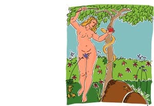 Eve Tempted by the Serpent